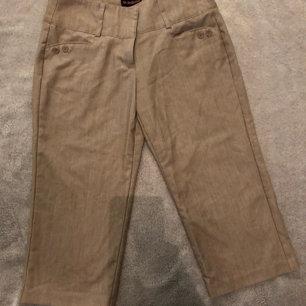 Tan Capri dress slacks